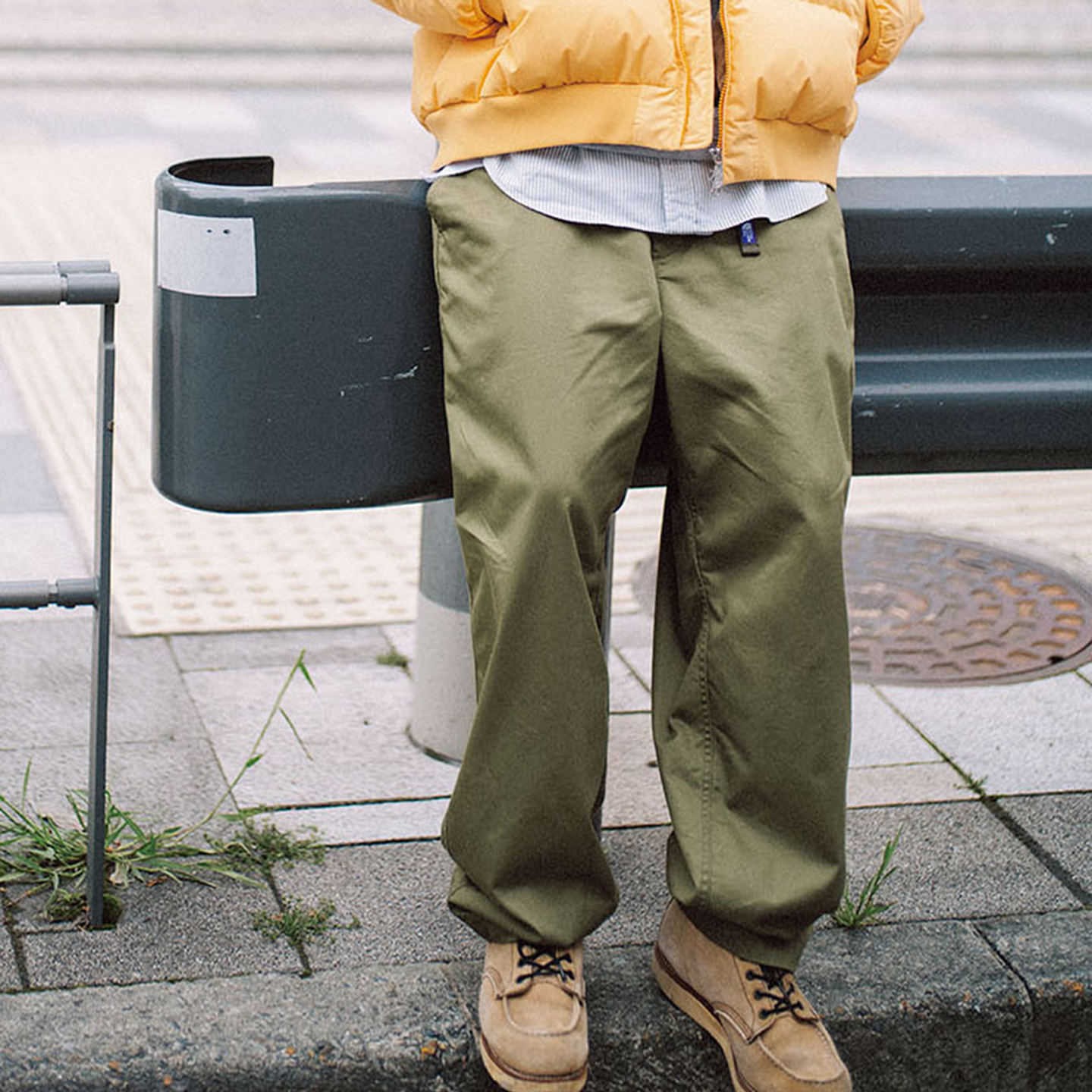 2025fw紫标定番 一比一复刻平替 宽松微锥版型休闲裤日潮百搭男裤