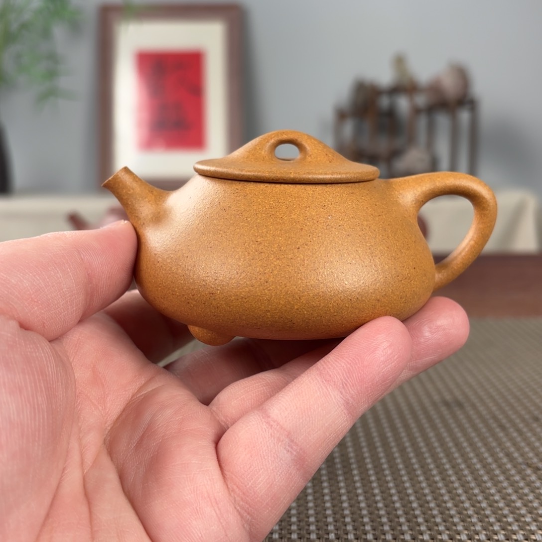 紫砂茶壶无****名黄龙山原矿紫砂壶150