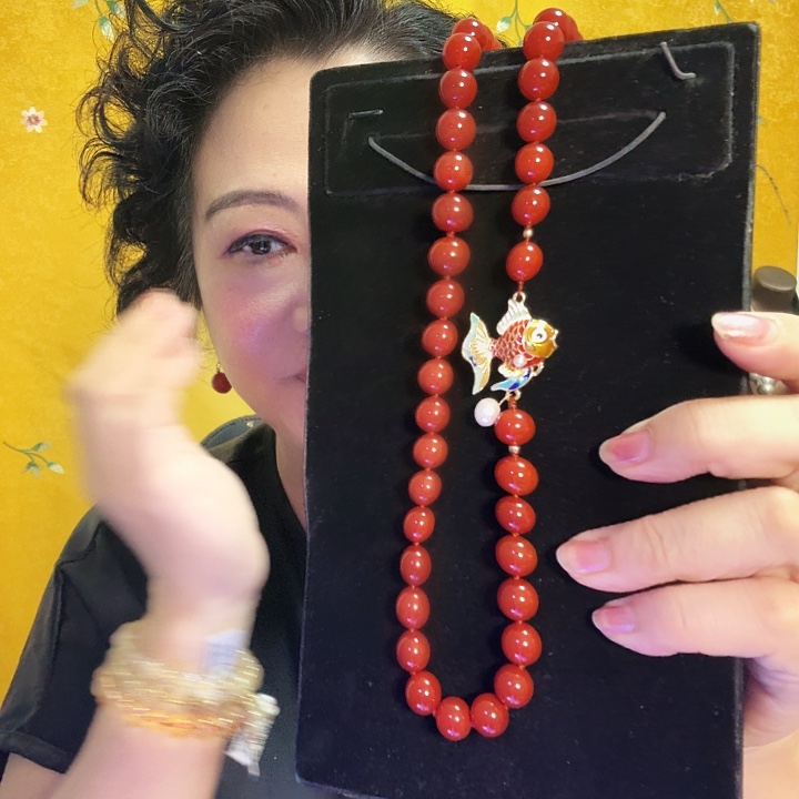 玛瑙/玉髓未镶嵌颈饰