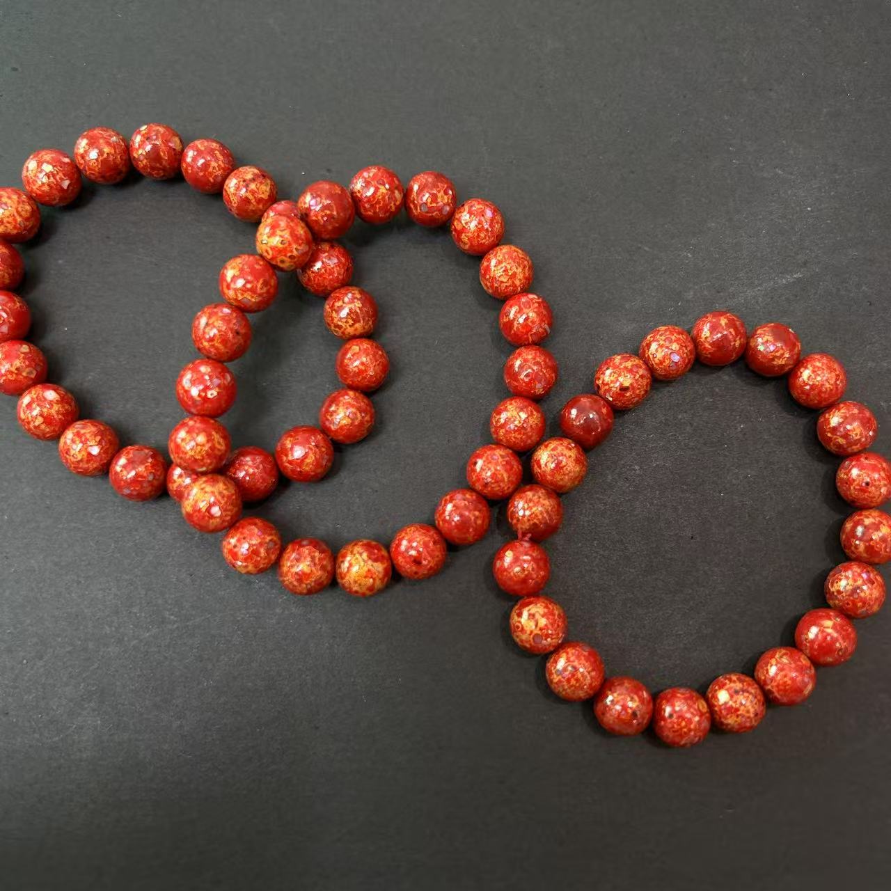 非遗漆器大漆珠手串10m+*（多样性发一件）