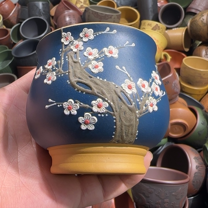 茶杯紫砂全手工制作工艺