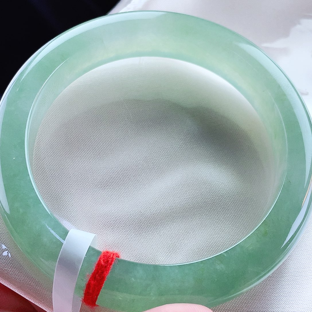 未镶嵌手镯翡翠58圈