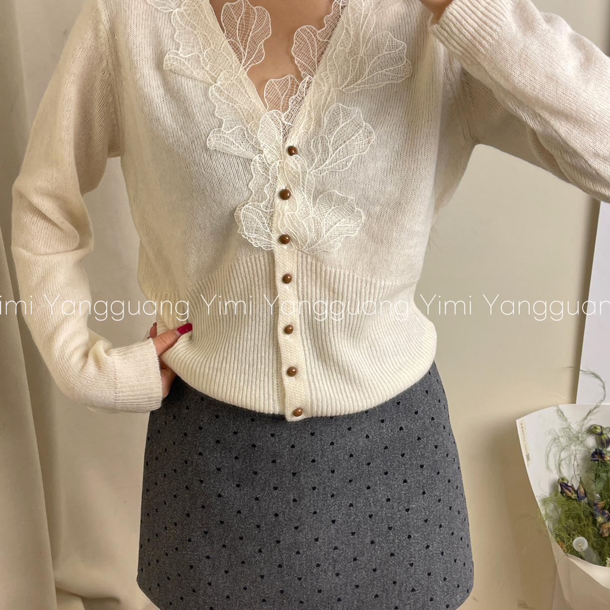 『衣米阳光』花仙子上衣洋气衫百搭上衣