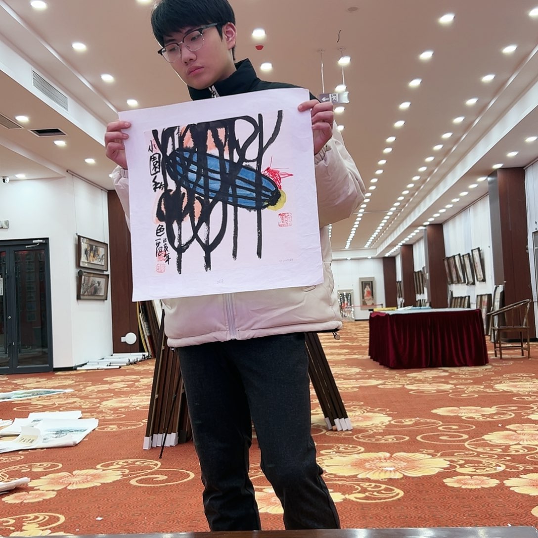 国画姜国华展览原作