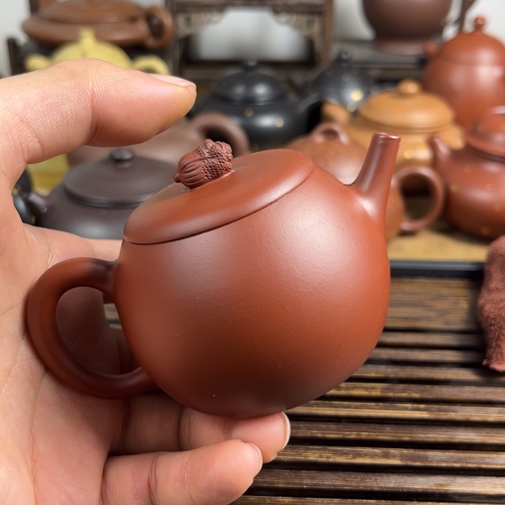 紫砂茶壶原矿紫砂半手工制作