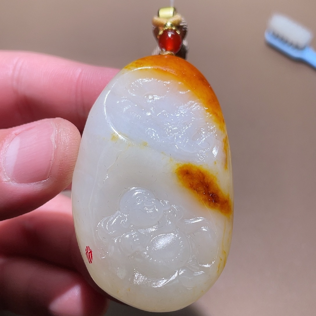 和田玉颈饰未镶嵌Z6