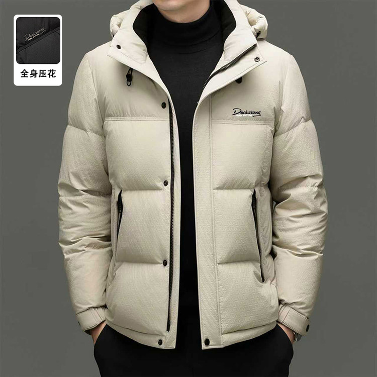 格布叔叔防风恒温男士连帽时尚冬季男款冬季防风保暖短款时尚百搭