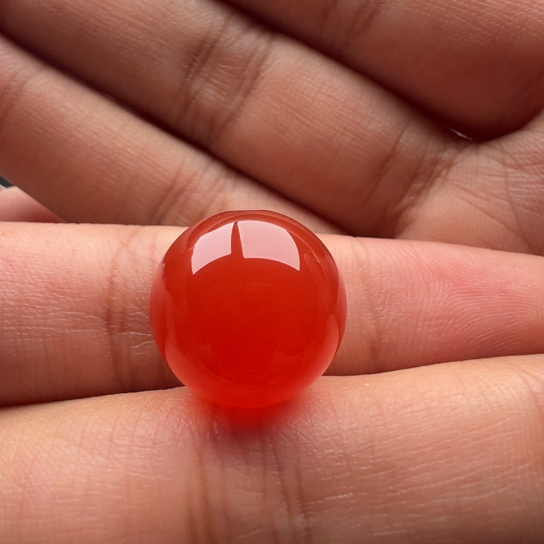 南红玛瑙未镶嵌圆珠15