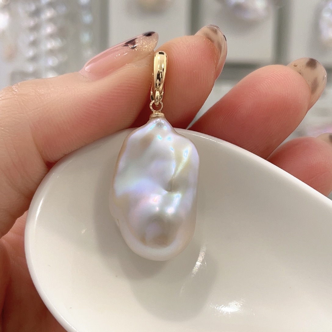 未镶嵌颈饰淡水珍珠