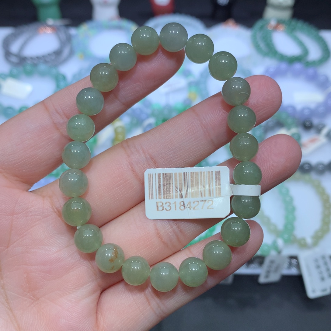翡翠未镶嵌手串天然