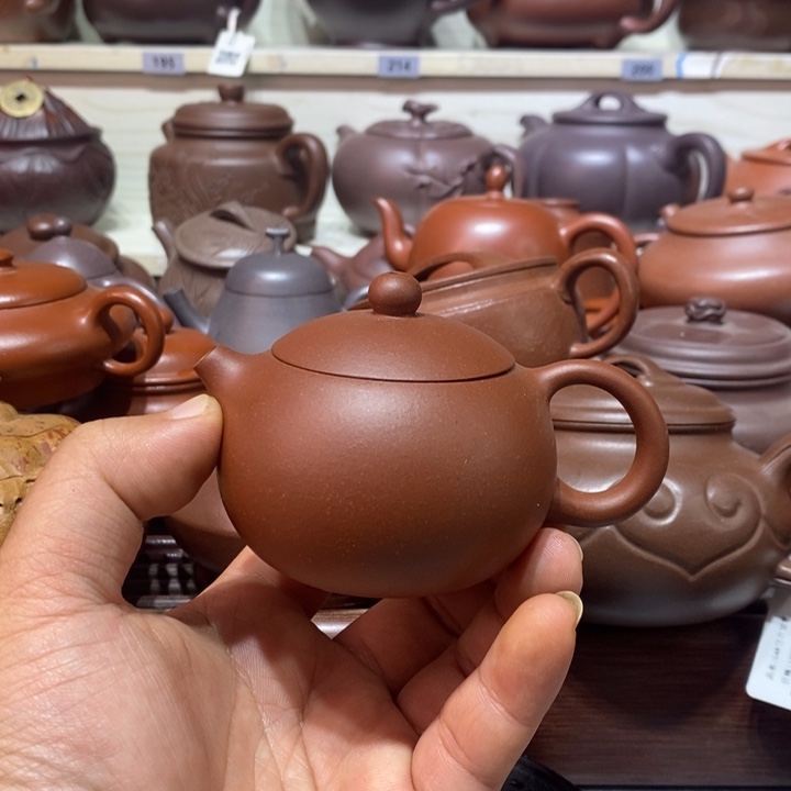 A***灵茶壶紫砂精工制作