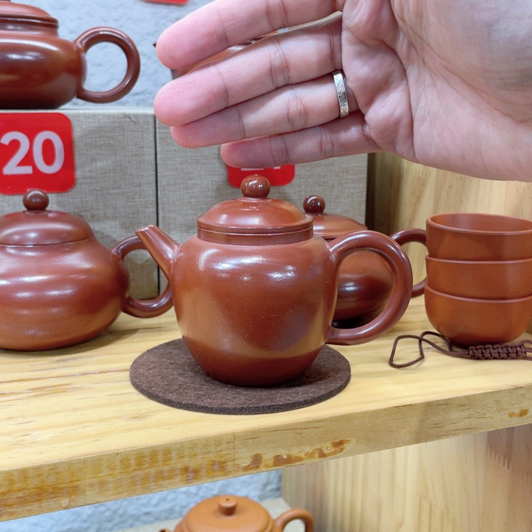 茶壶紫砂姜*公直接拍，交个朋友