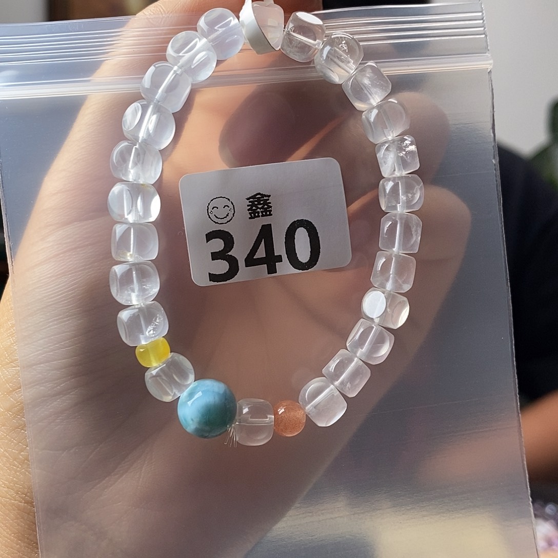 水晶手链未镶嵌多样性发一7