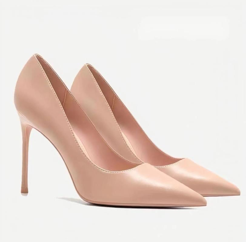 春秋款亮面漆皮鞋