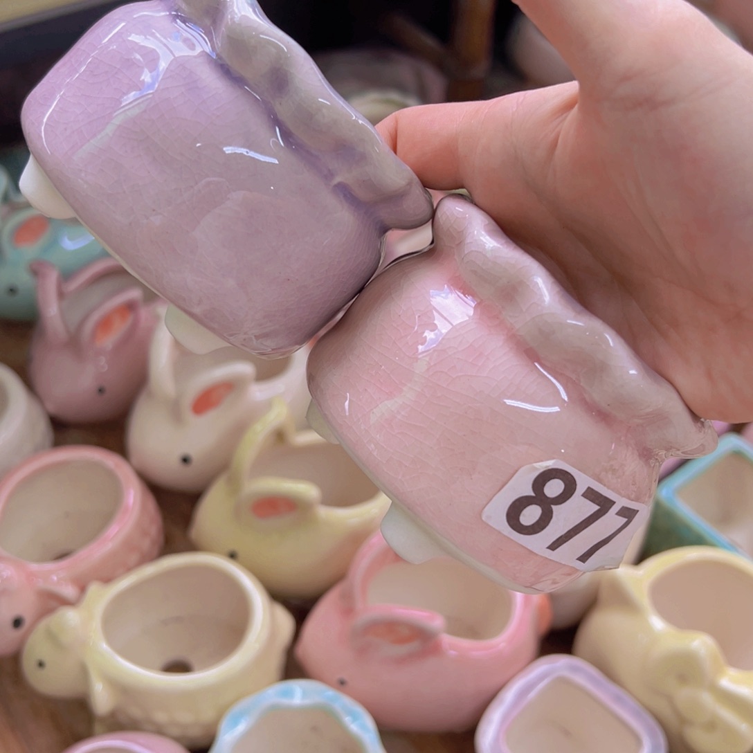 陶瓷花盆当场凑满12包邮