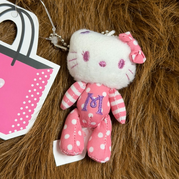 【萌物】momoberry&hellokitty中古站姿关节可动Kt熊挂件毛绒挂件
