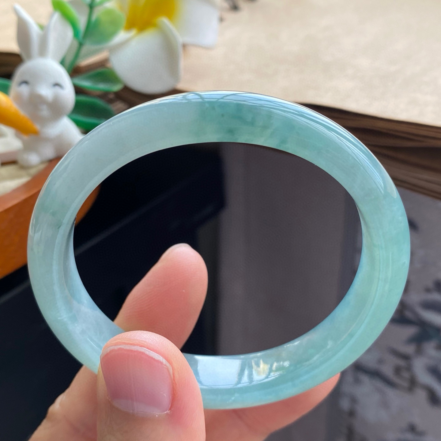 1.21批13405号手镯55-48.6-12.2-7.4！贵妃！适合正圈53的戴！