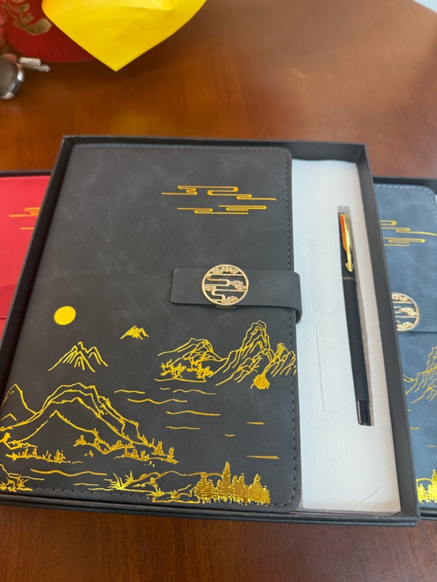 国风复古伴手礼品记事本A5本