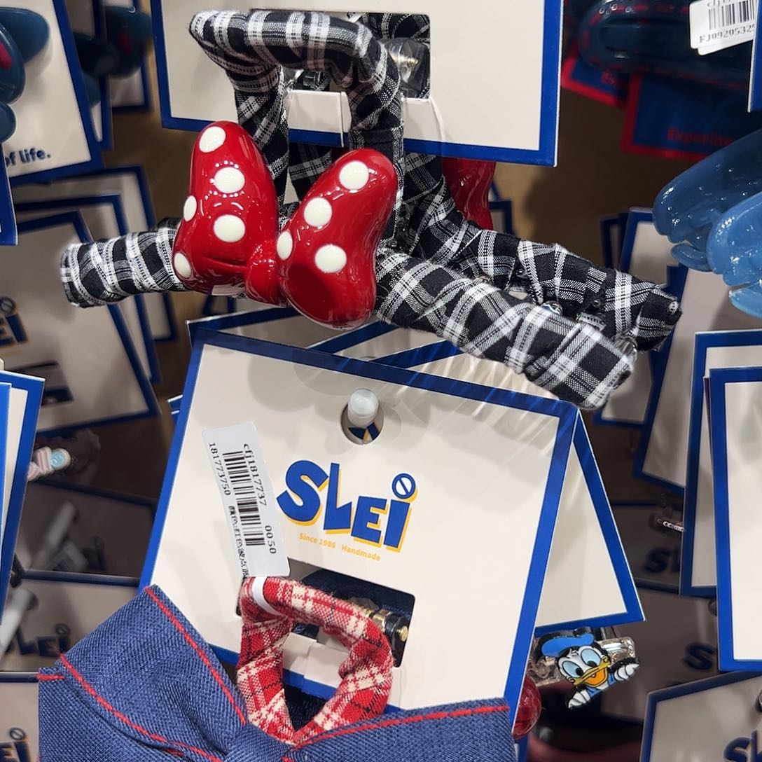 无非金属蝴蝶结抓夹2个