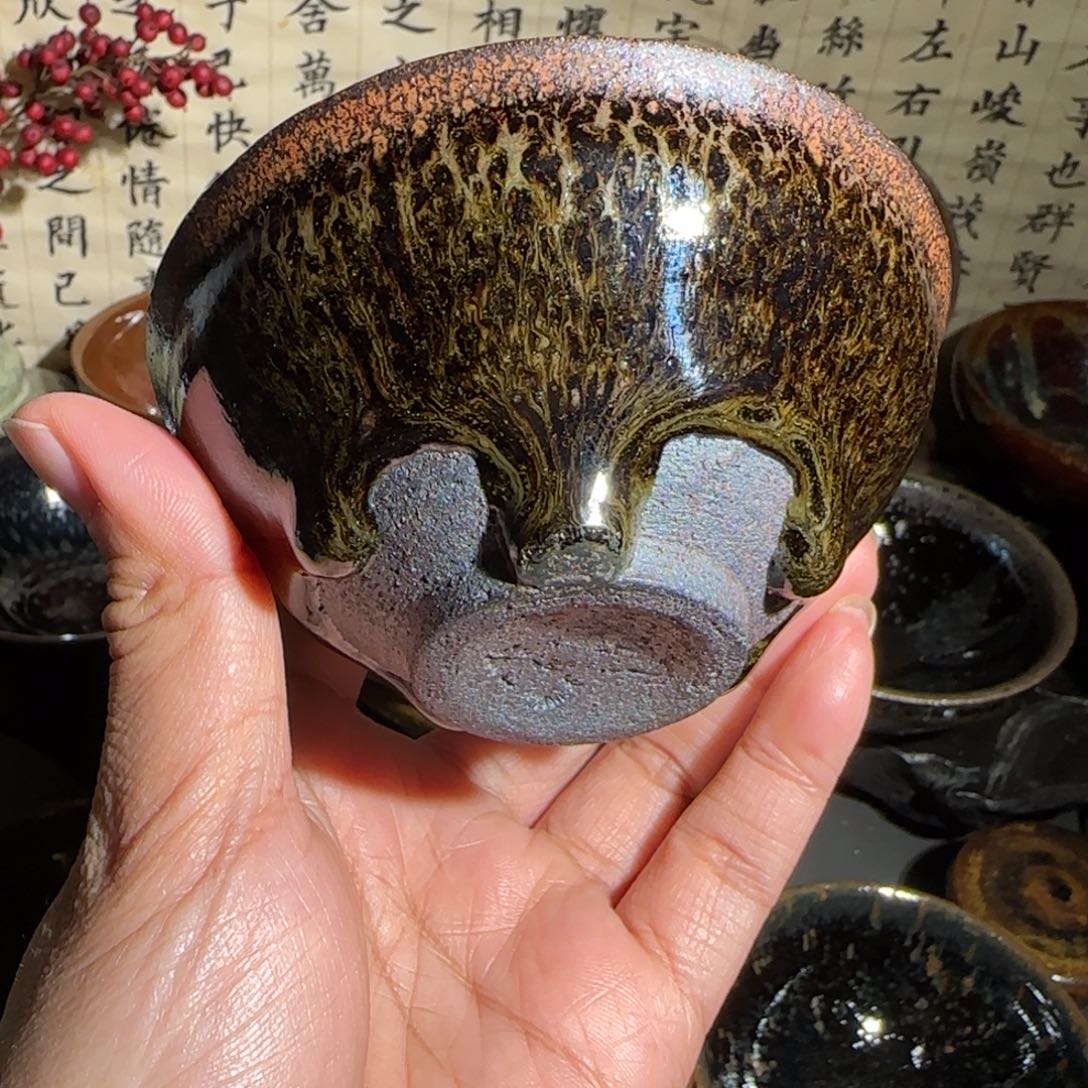 茶盏35璞韵潭龙窑柴烧