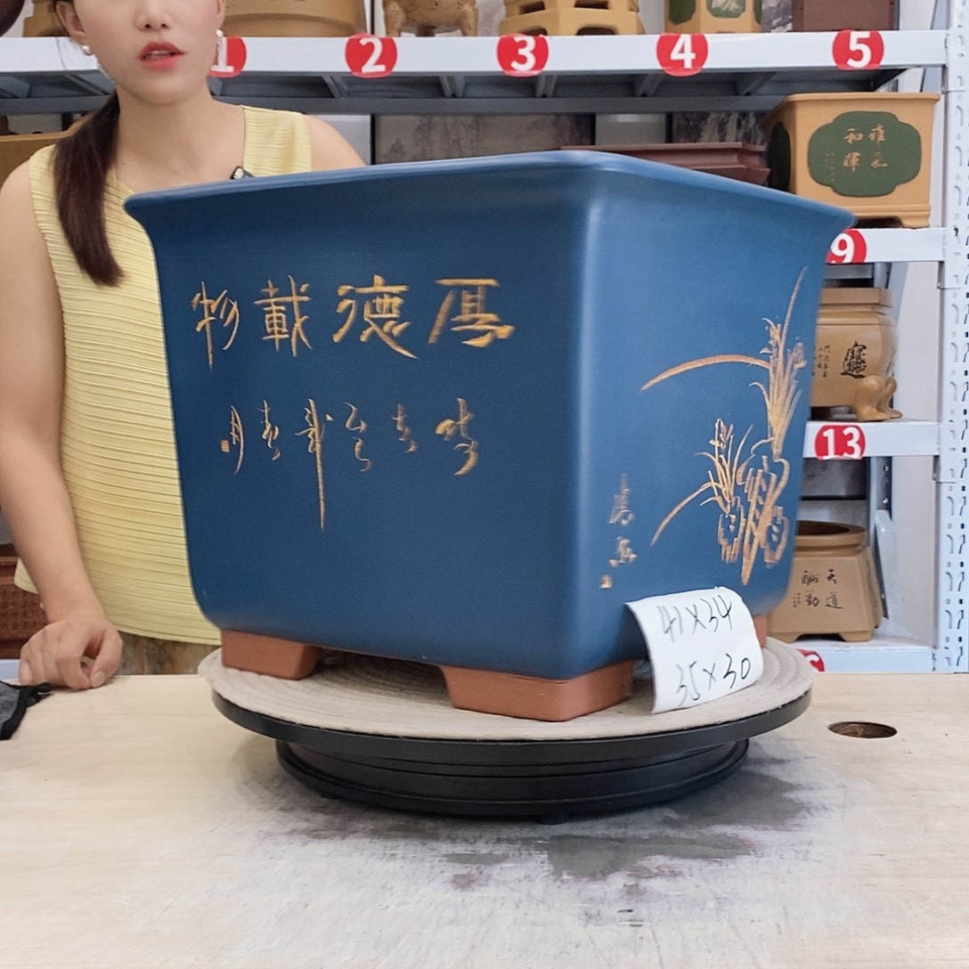 紫砂花盆紫砂花盆