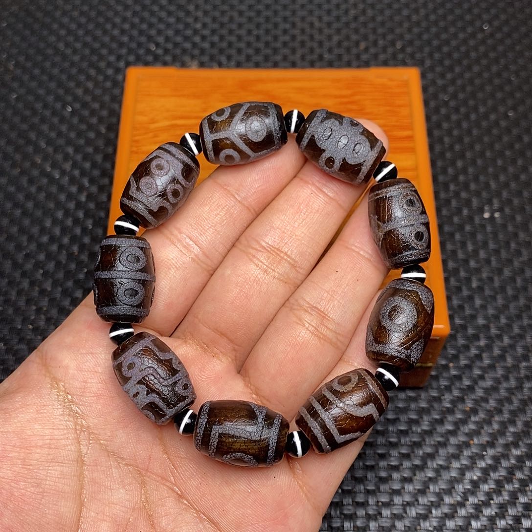 半***百玛瑙/玉髓未镶嵌手链