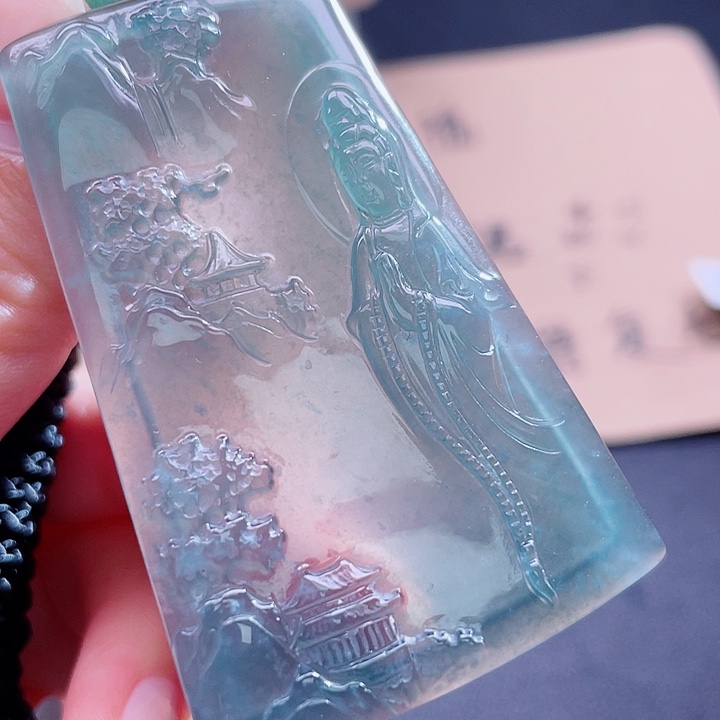 翡翠吊坠(不含链)未镶嵌