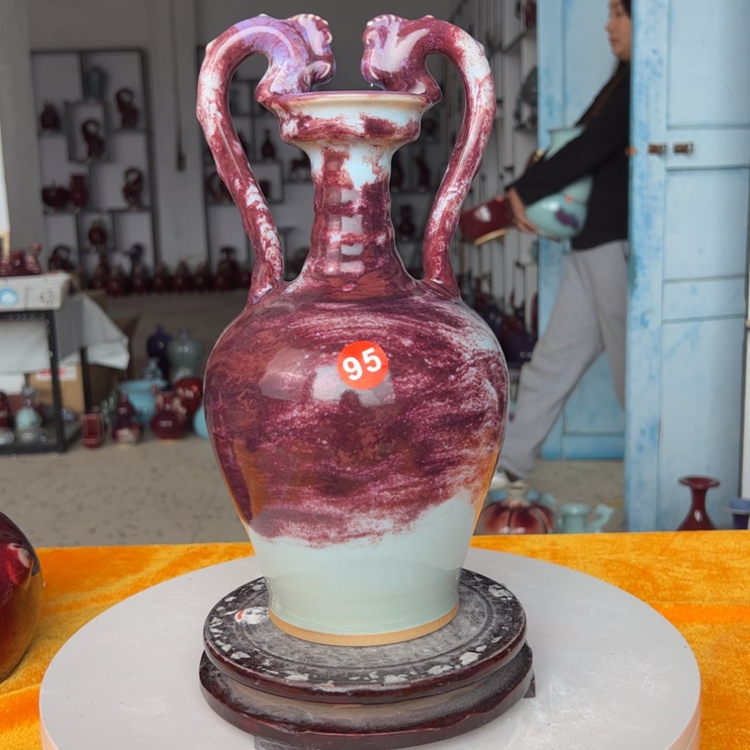摆件郑家钧窑摆件