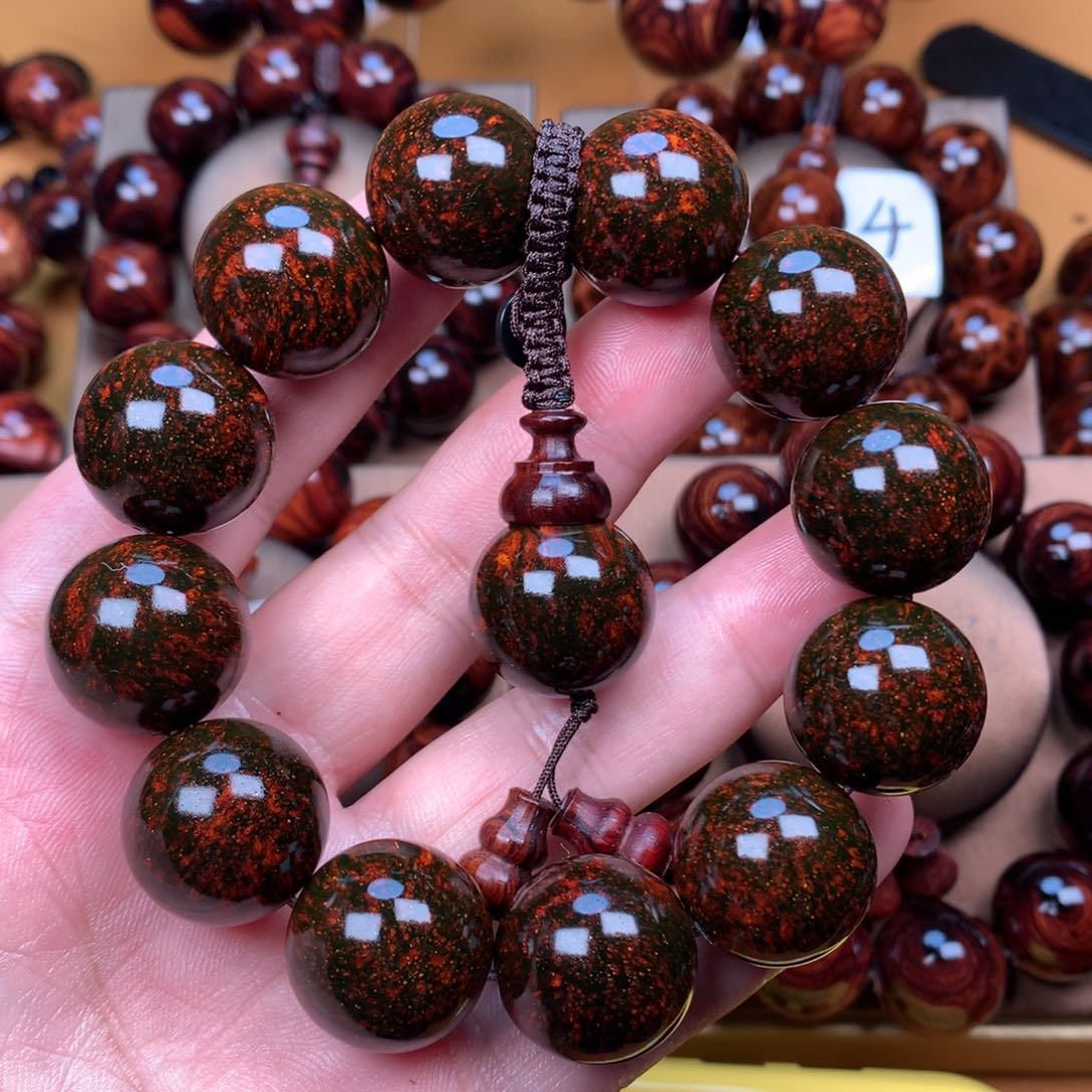 黄花梨/降香黄檀黄花梨手串2.0