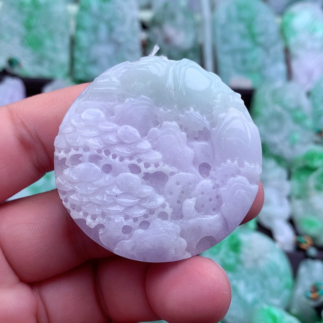 翡翠吊坠(不含链)未镶嵌