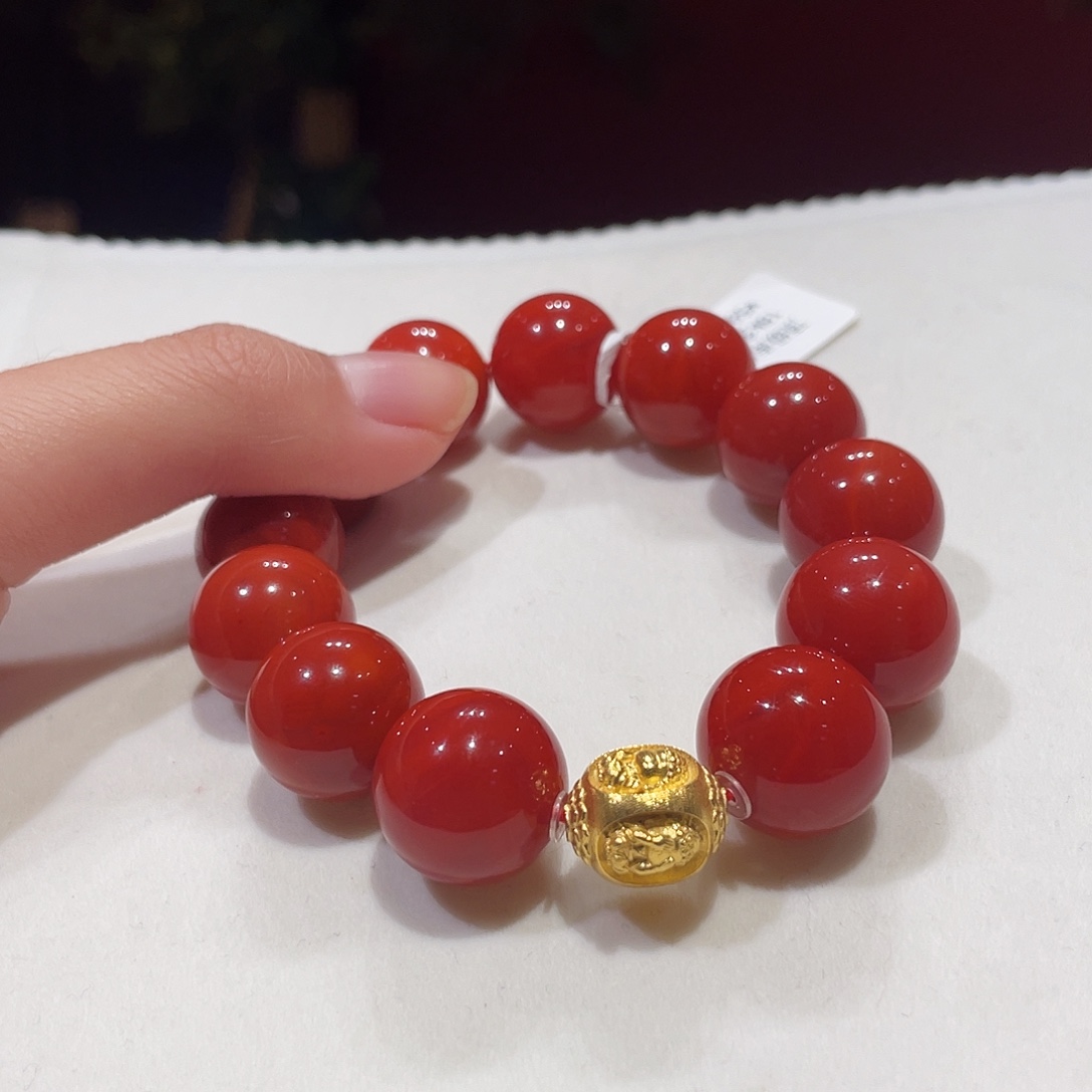 南红玛瑙未镶嵌手串