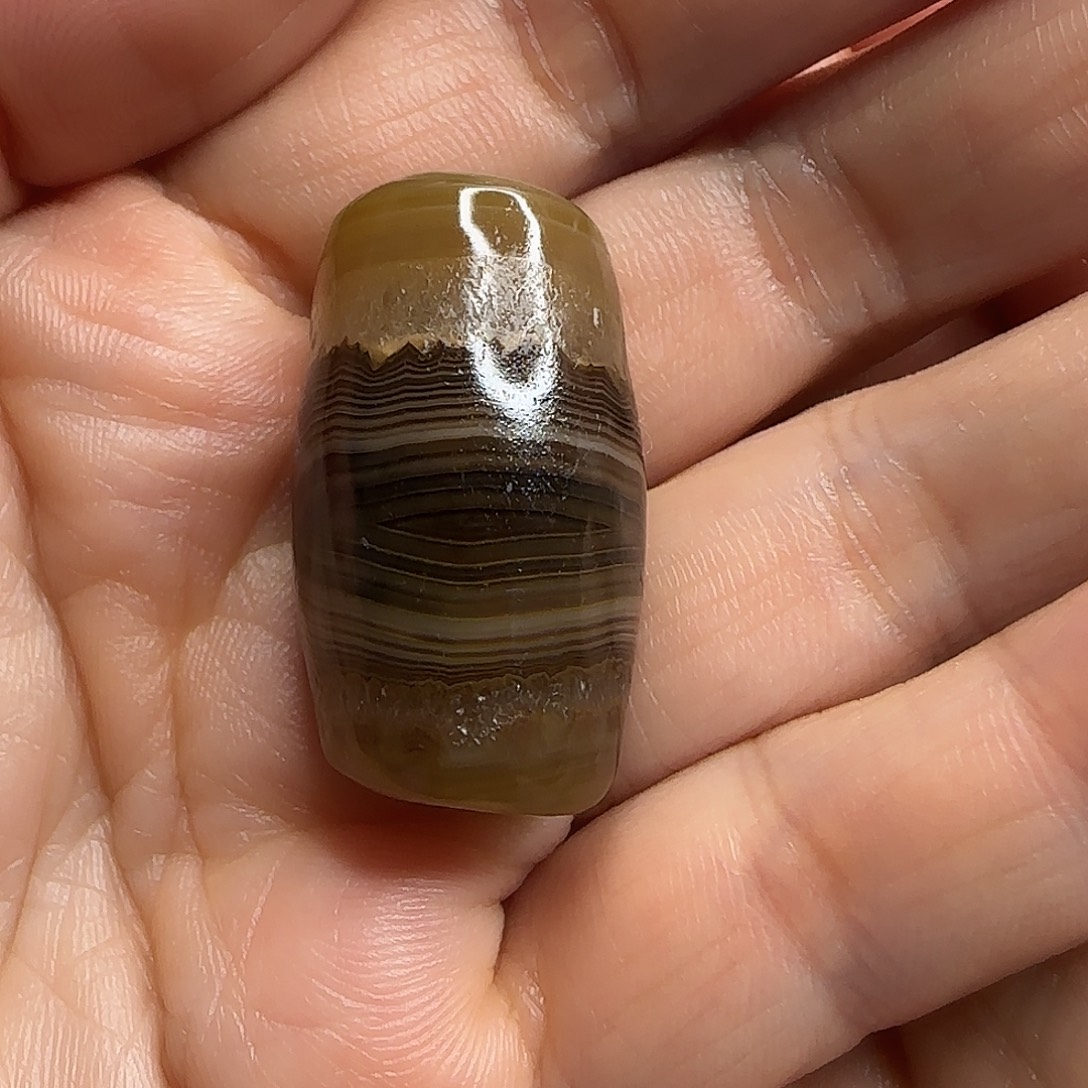 雷***次玛瑙/玉髓未镶嵌颈饰