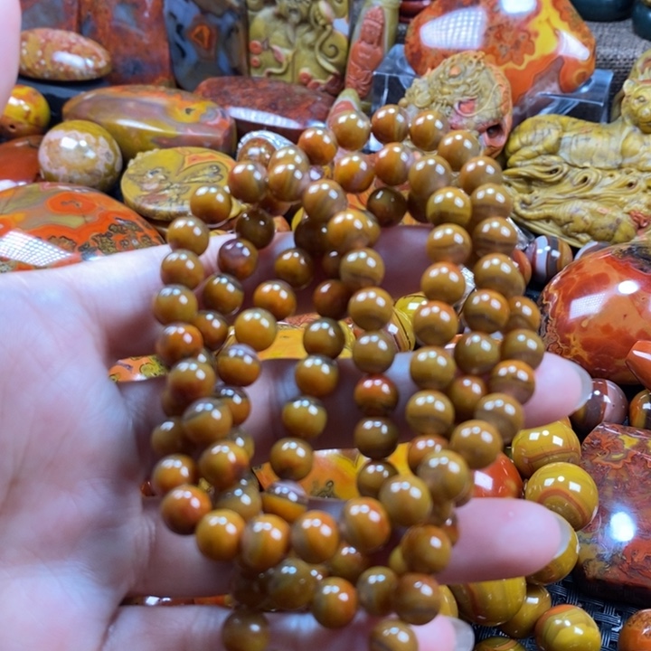 玛瑙/玉髓手串未镶嵌