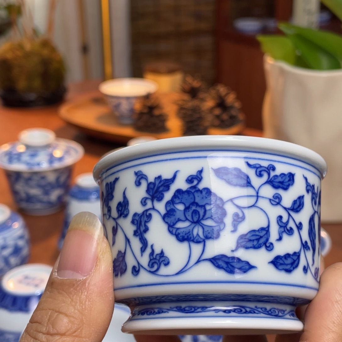 艺***橙雍牧堂柴窑直筒杯