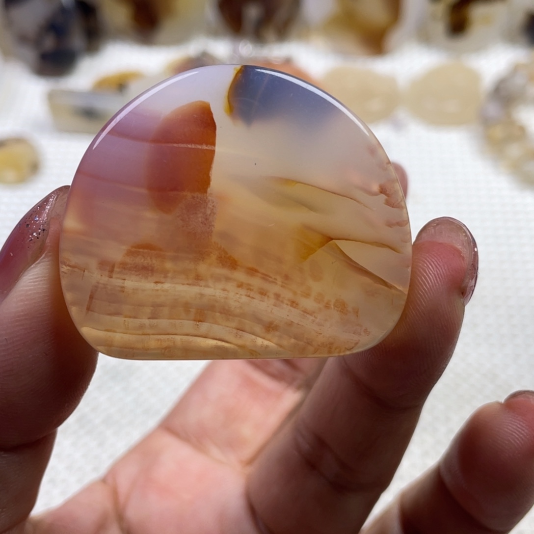 玛瑙/玉髓未镶嵌颈饰