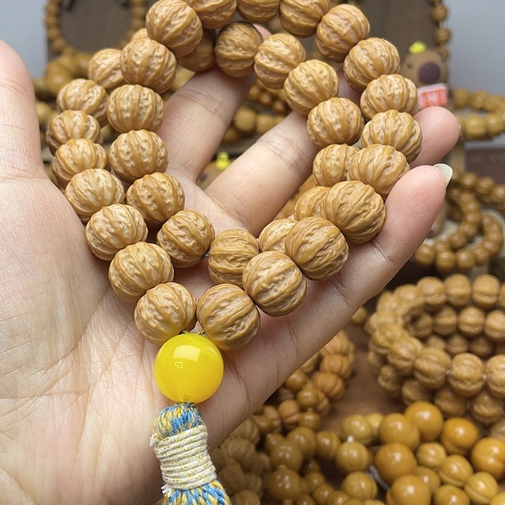 李***野手串猴头核桃 京八棱手持15+