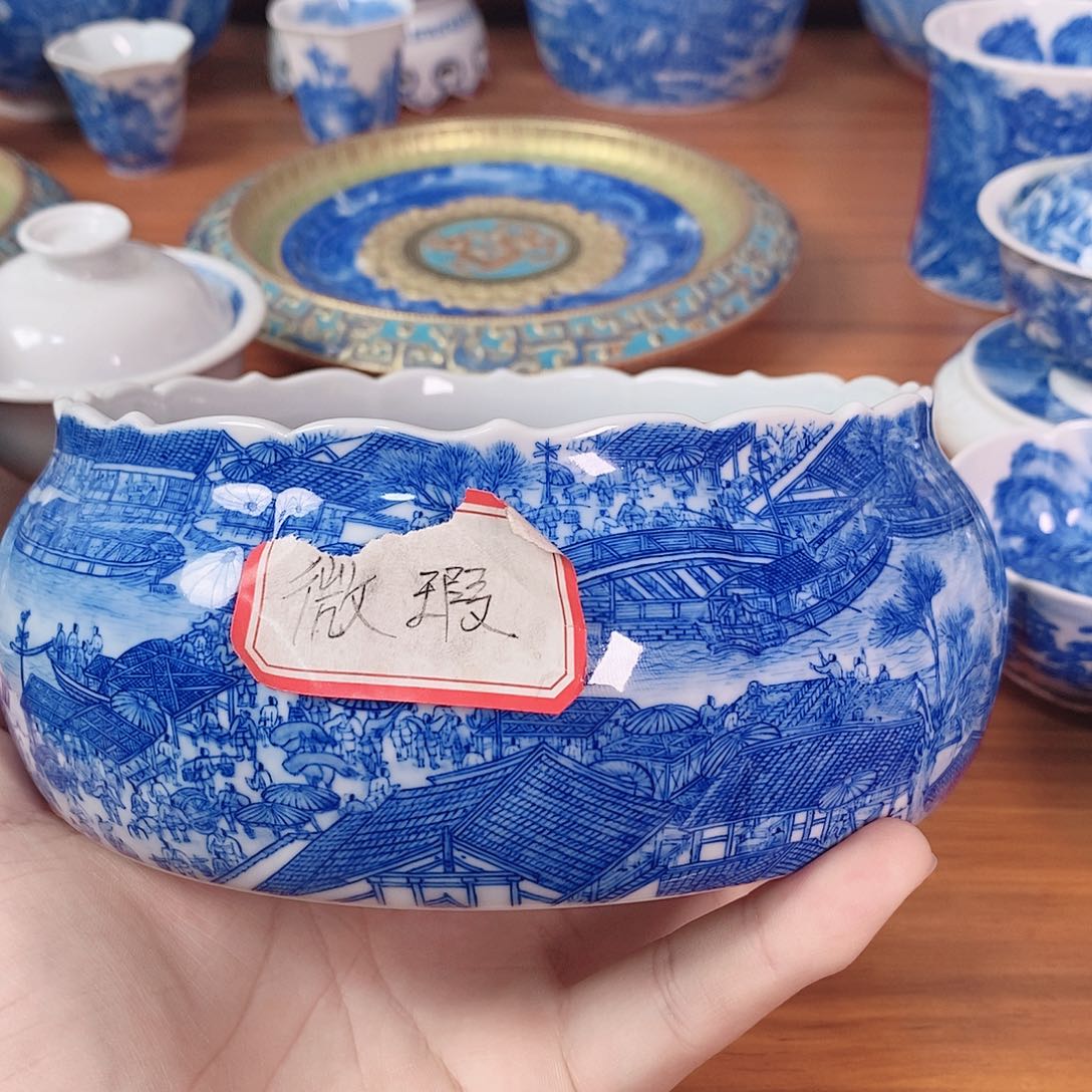 杯手工手绘柴窑烧制