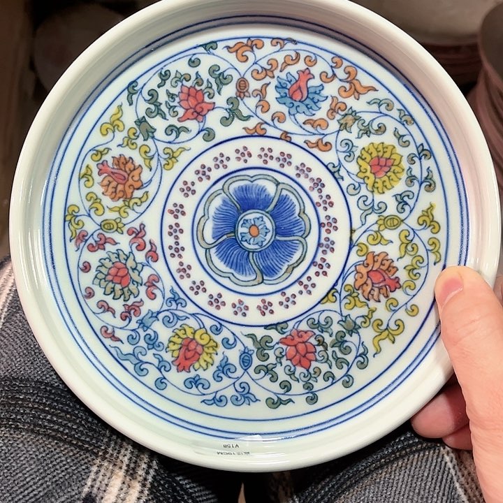 瓷片////景德镇陶瓷茶盘。
