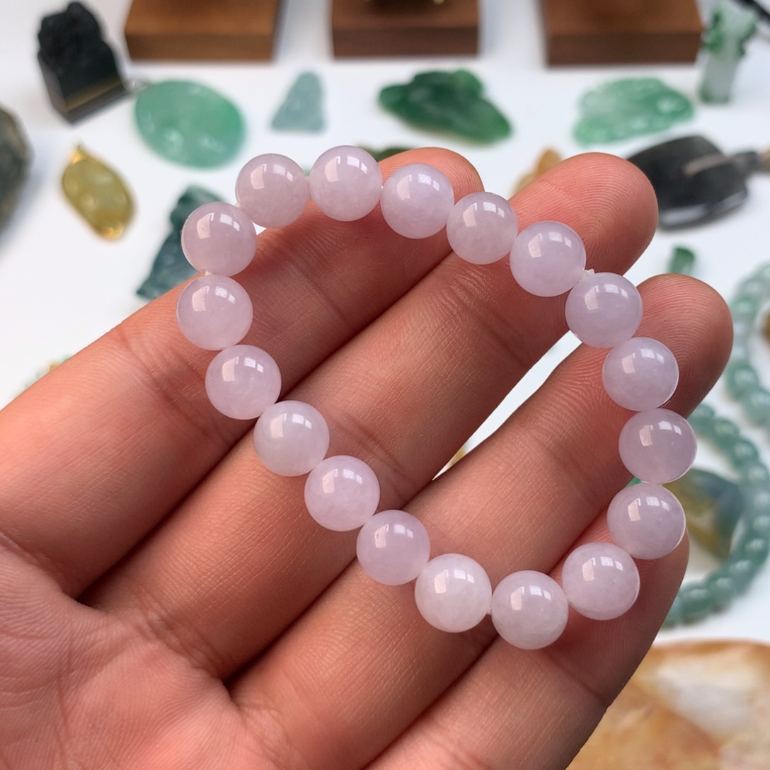 翡翠未镶嵌颈饰手串