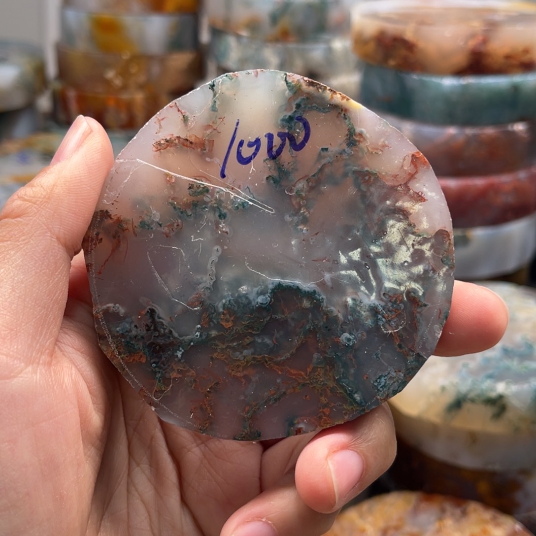 定制玛瑙兔*水草玛瑙