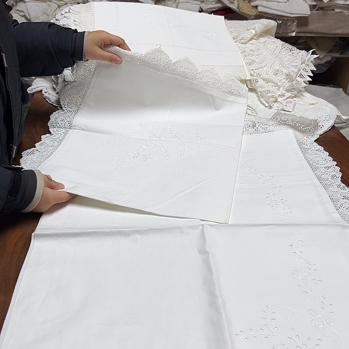 毛绒亚麻棉185-枕套一个