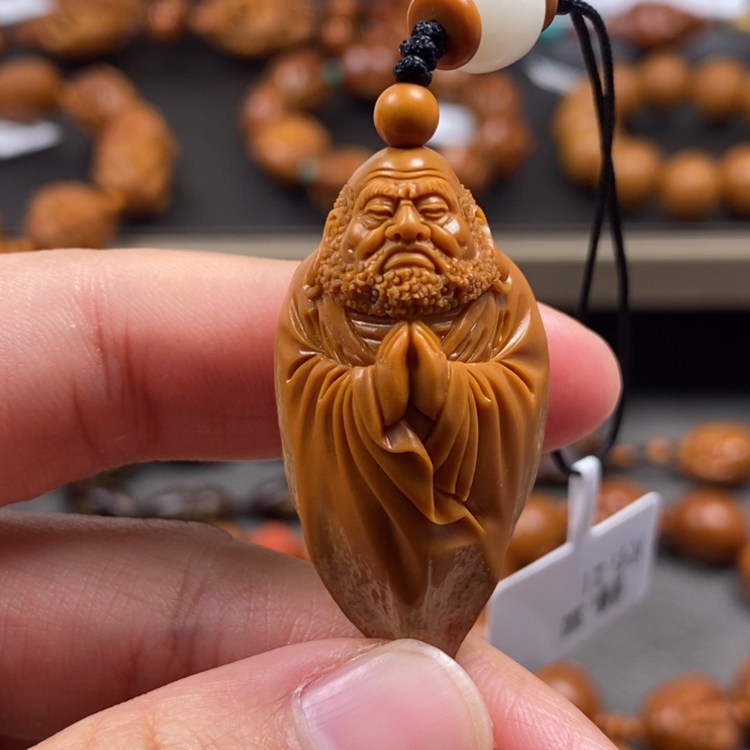 橄榄核手串/手链包衣达摩
