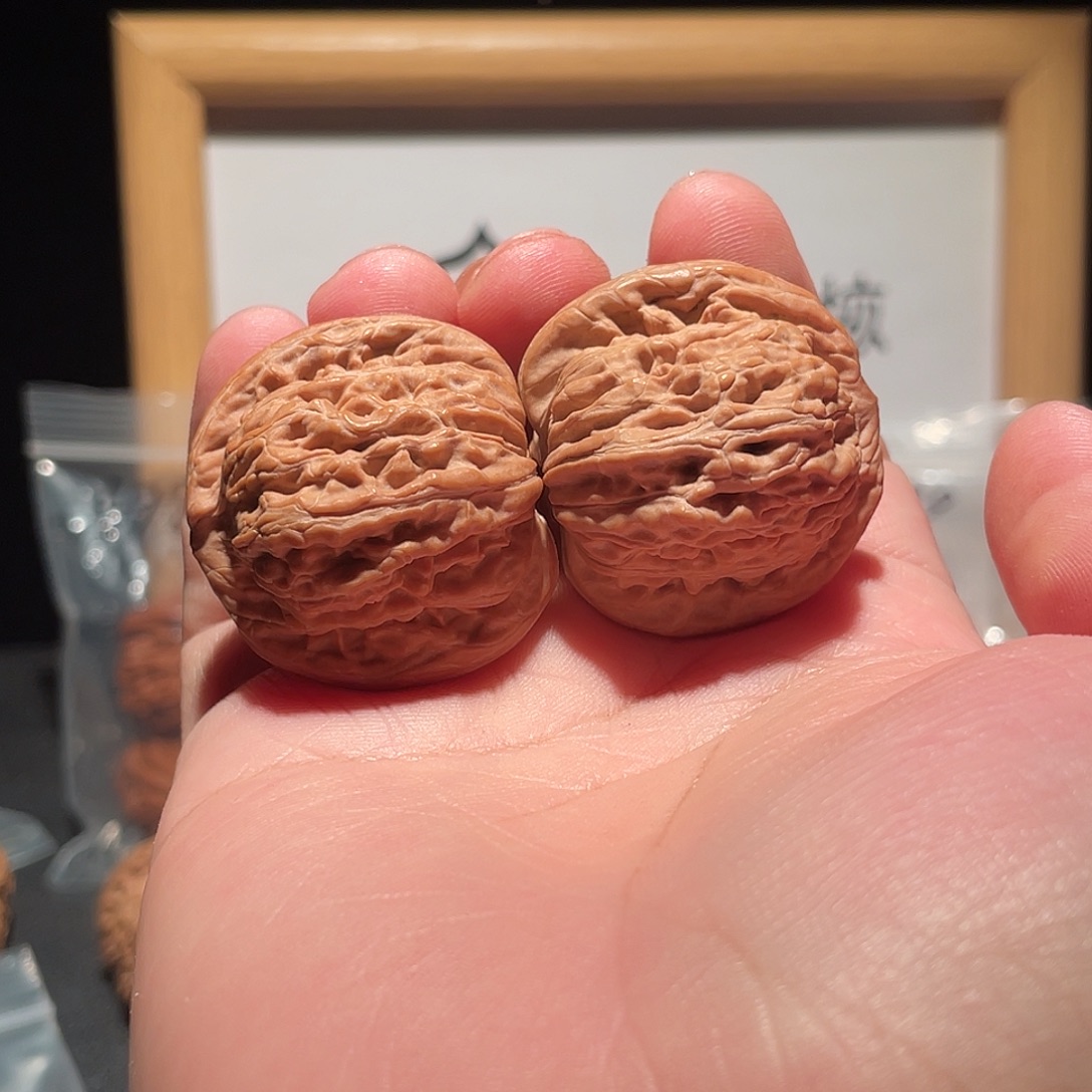 吊坠文玩核桃36全品汉高楼