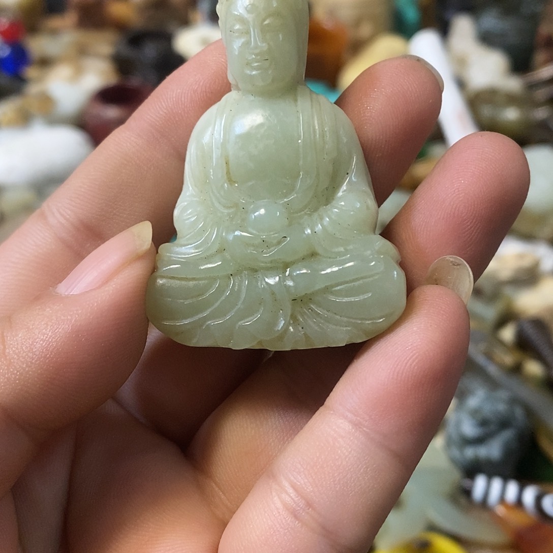 和田玉（糖玉）未镶嵌挂件