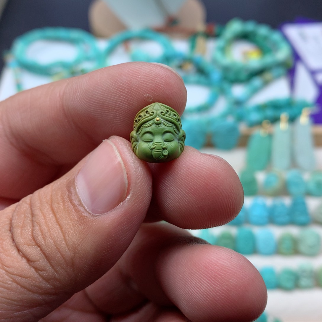 【闪购商品】绿松石珠宝奇石未镶嵌