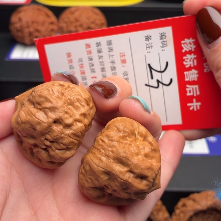 把件文玩核桃34.8尺古蝉