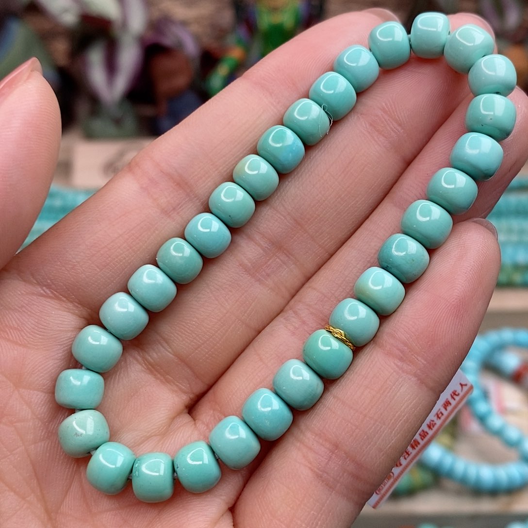 绿松石珠宝奇石未镶嵌