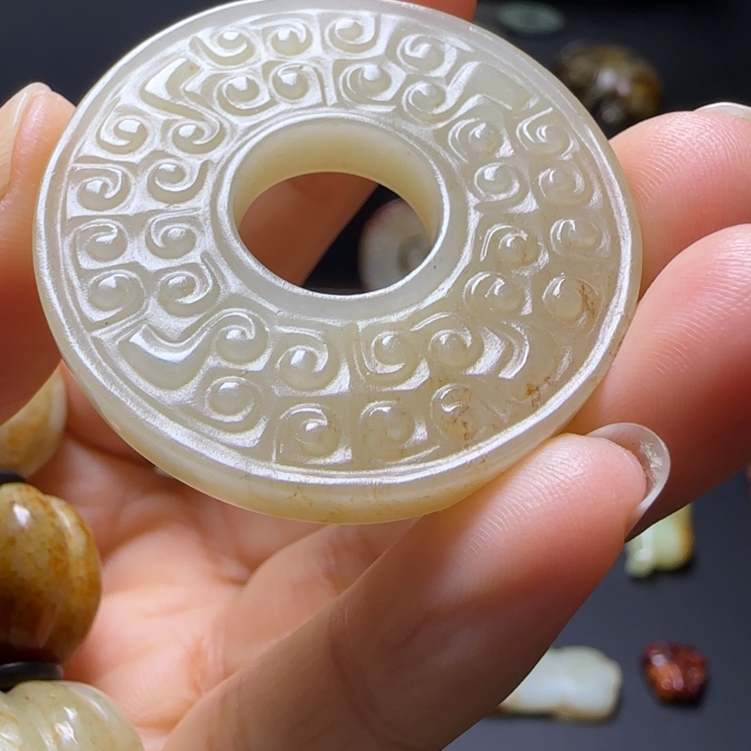 和田玉吊坠(不含链)未镶嵌H***杰