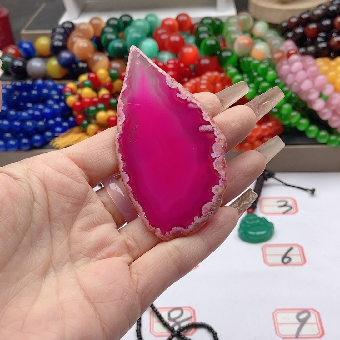 【闪购商品】玛瑙/玉髓手链合金用****3