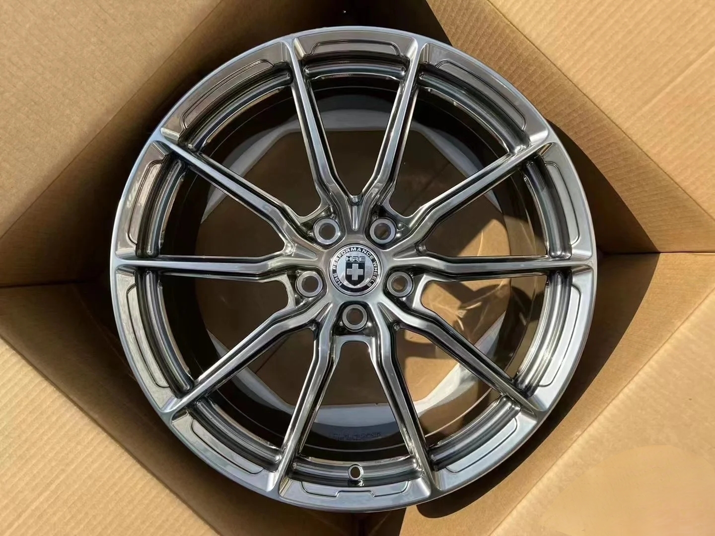 HRE十柱轮毂宝马3系5系奥迪A3A4A5A6奔驰C思域雅阁吉利吉何